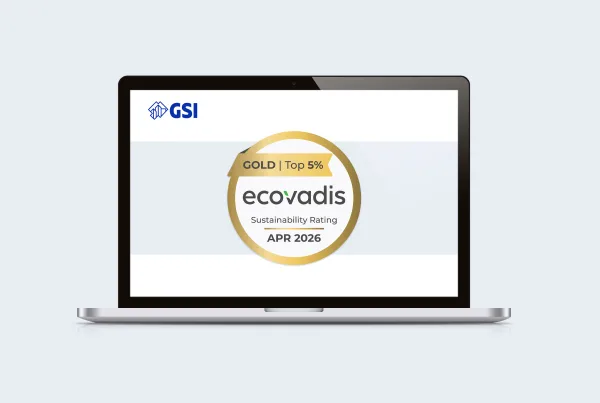 EcoVadis attribuisce il Rating ESG gold a GSI
