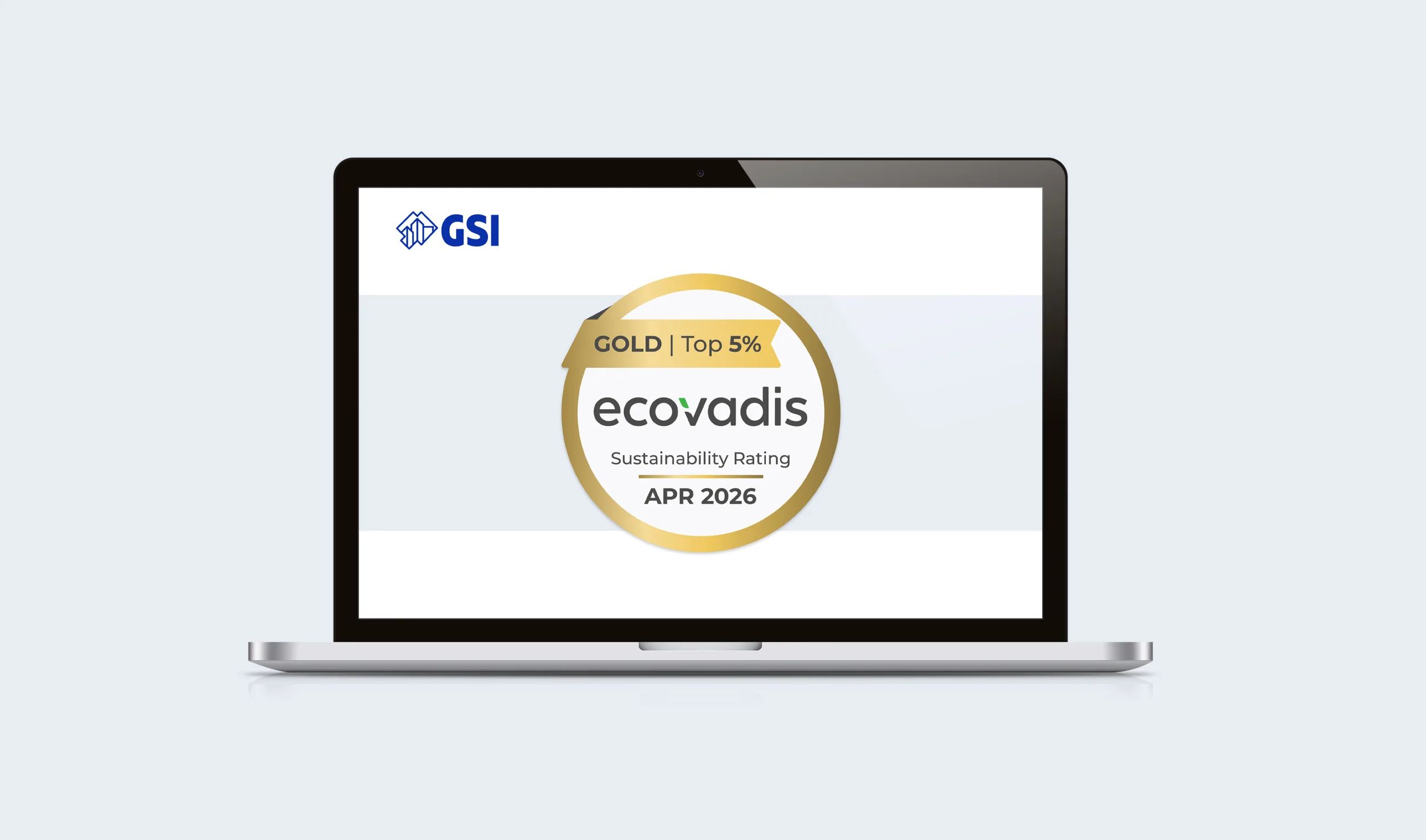 EcoVadis attribuisce il Rating ESG gold a GSI